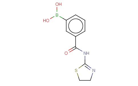 N-(THIAZOLINE-2-YL) 3-BORONOBENZAMIDE